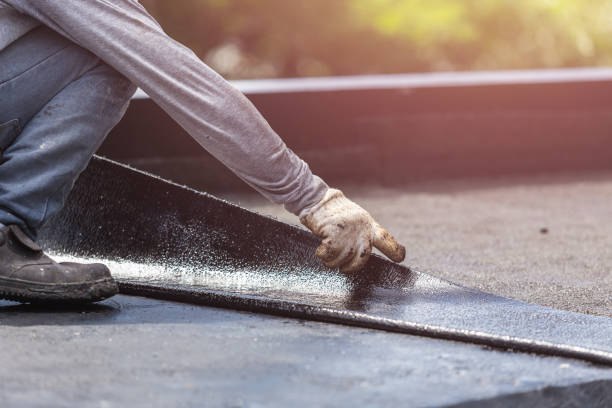 Professional Emergency Waterproofing technician working in Centreville, MD